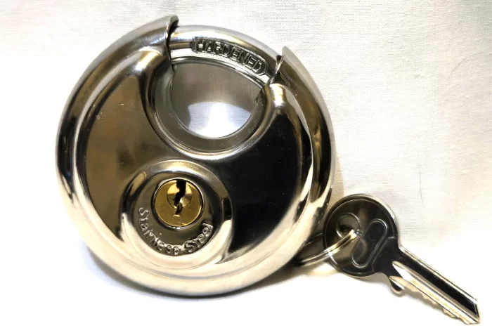 Disc Style Padlock